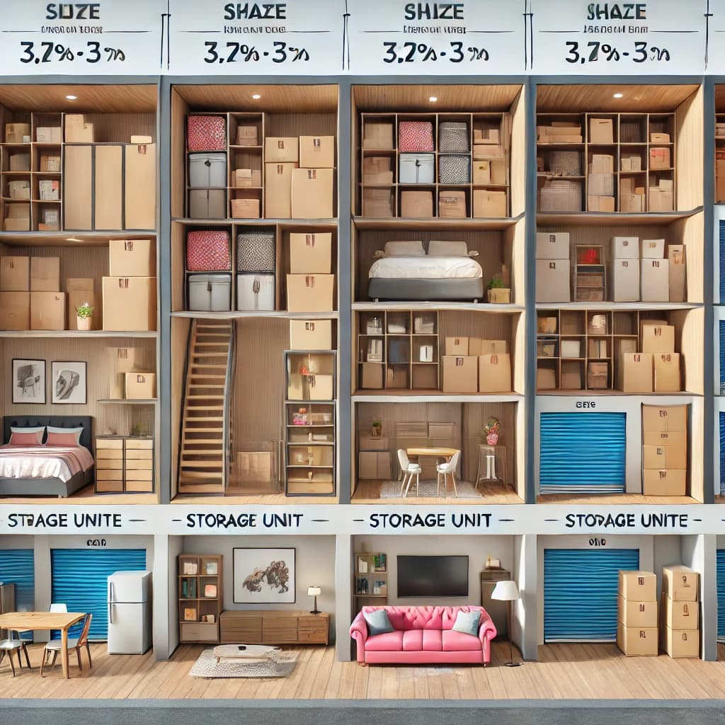 How to Choose the Best Storage Unit Size in Dubai